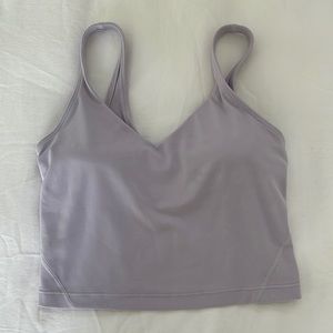 Lavender size 4 lulu align tank top.